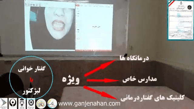 گفتار خوانی با لبژکتور